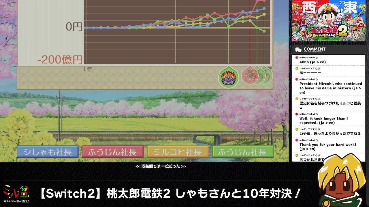 【桃太郎電鉄2】しゃもさんと10年対決！！
