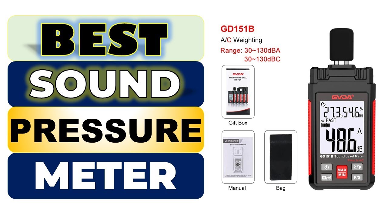 Top 5 Best Sound Pressure Meter in 2026 || From Aliexpress