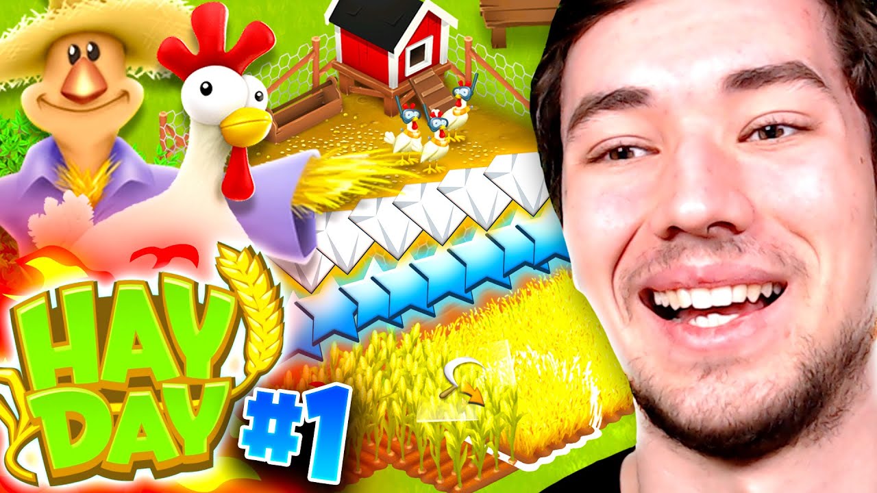 ERSTES MAL HAY DAY! 🤠 Bauernhof in Rekordzeit bauen!