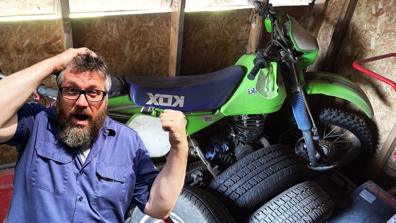 Can I Get This Dirt Bike Running Sitting 20 Years In A Shed?