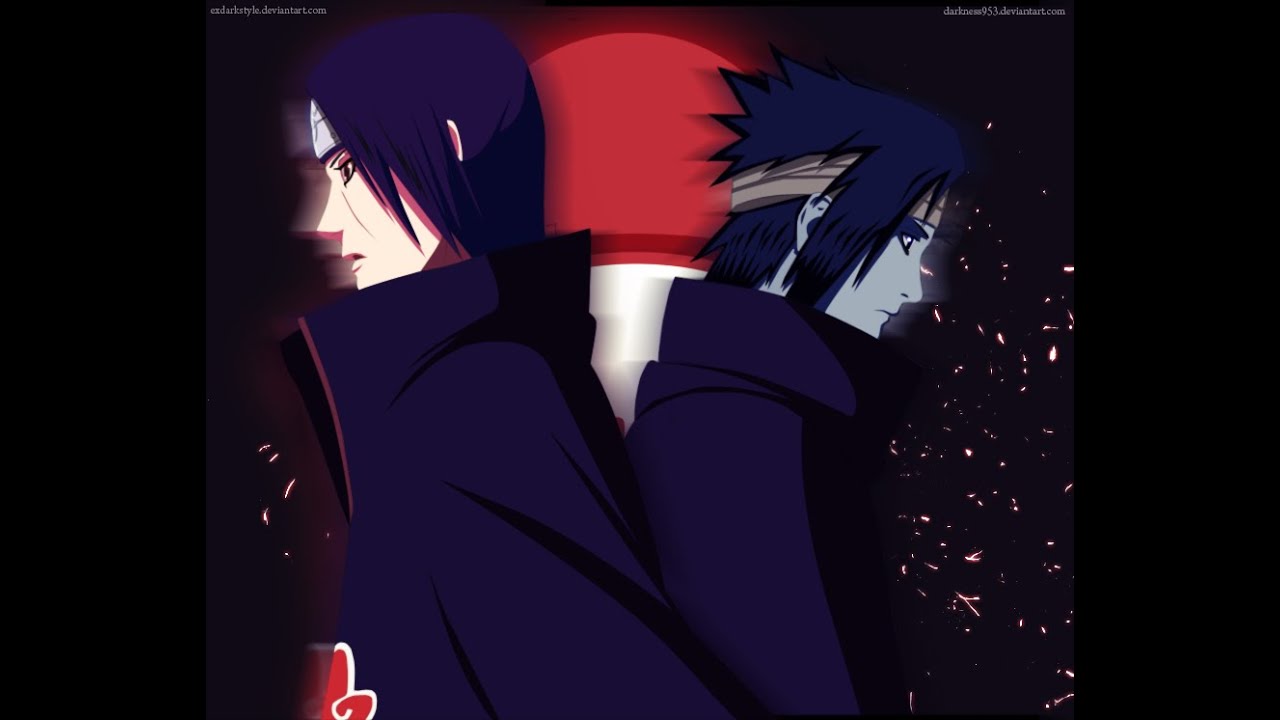 SASUKE-ITACHI AMV (Lil Loaded - 6locc 6a6y)