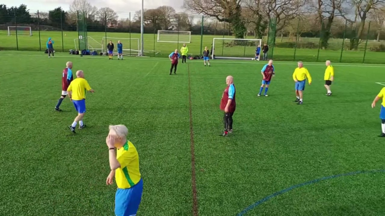 Walking Football - Neston Nomads Over 60's vs Liscard Brazil Over 60's   2nd Half Completed