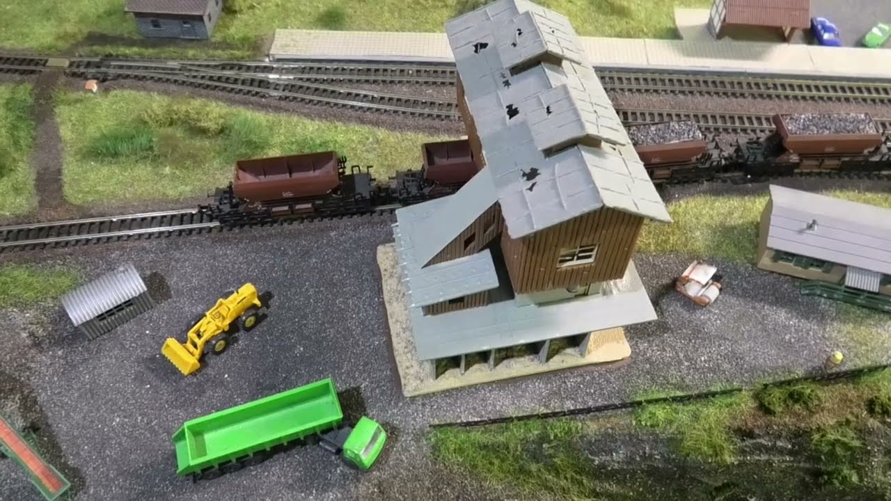 Modellbahn Spur N - Schotter aus Geröllheim