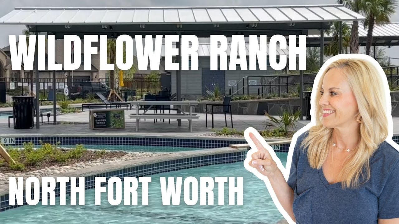 Wildflower Ranch Community in North Fort Worth TX - Amazing LAZY RIVER