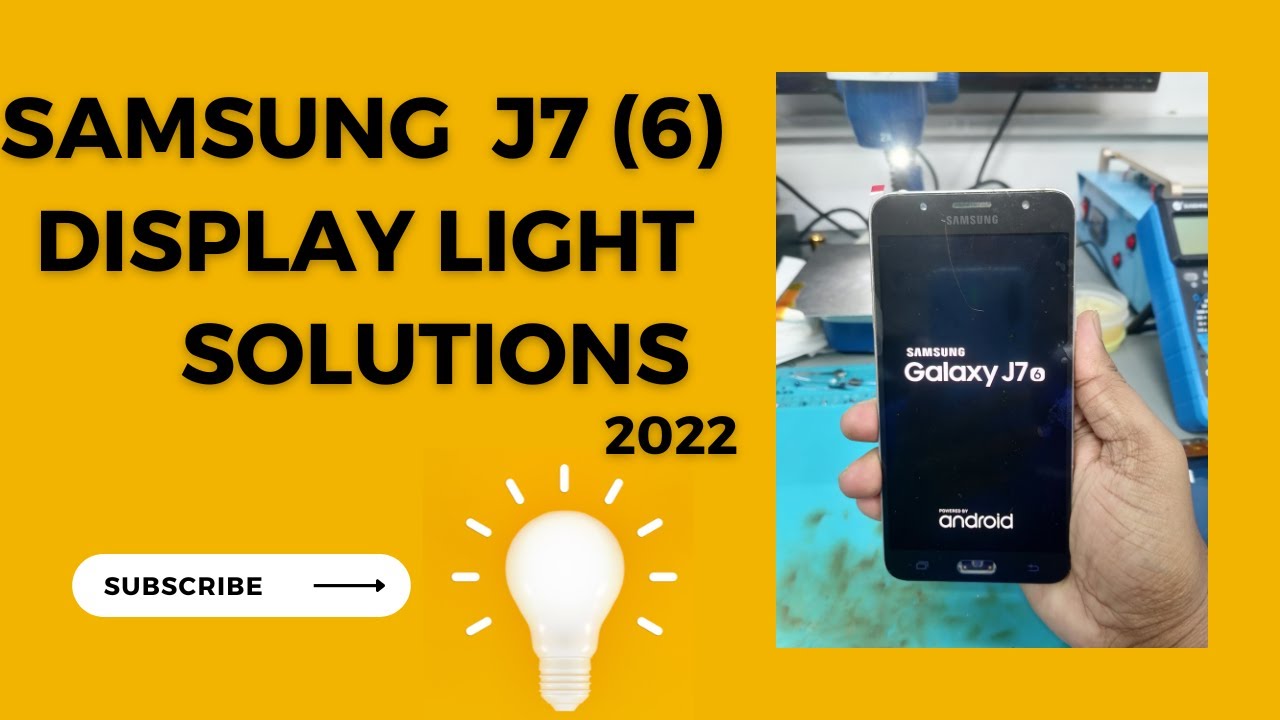 Samsung J7 2016 Display Light Solutions