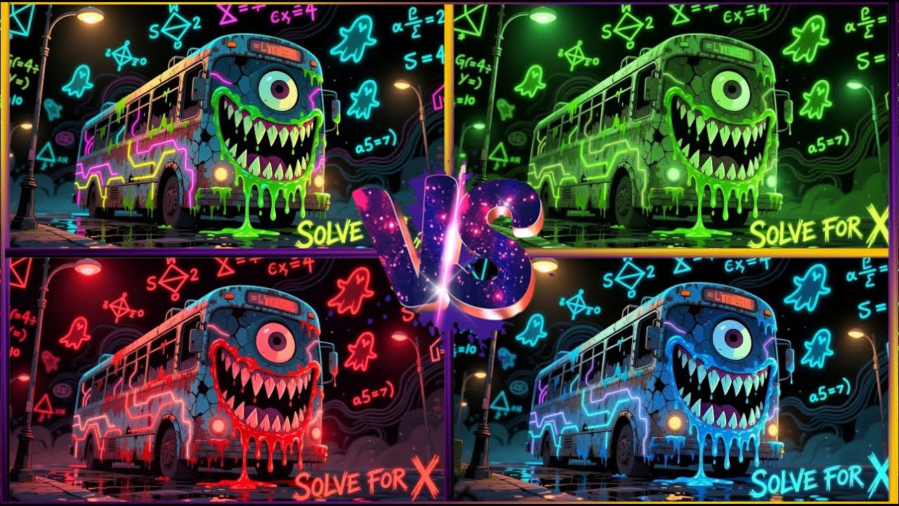 🚌SCHOOL BUS EATER🎶CoffinDance Song #7
