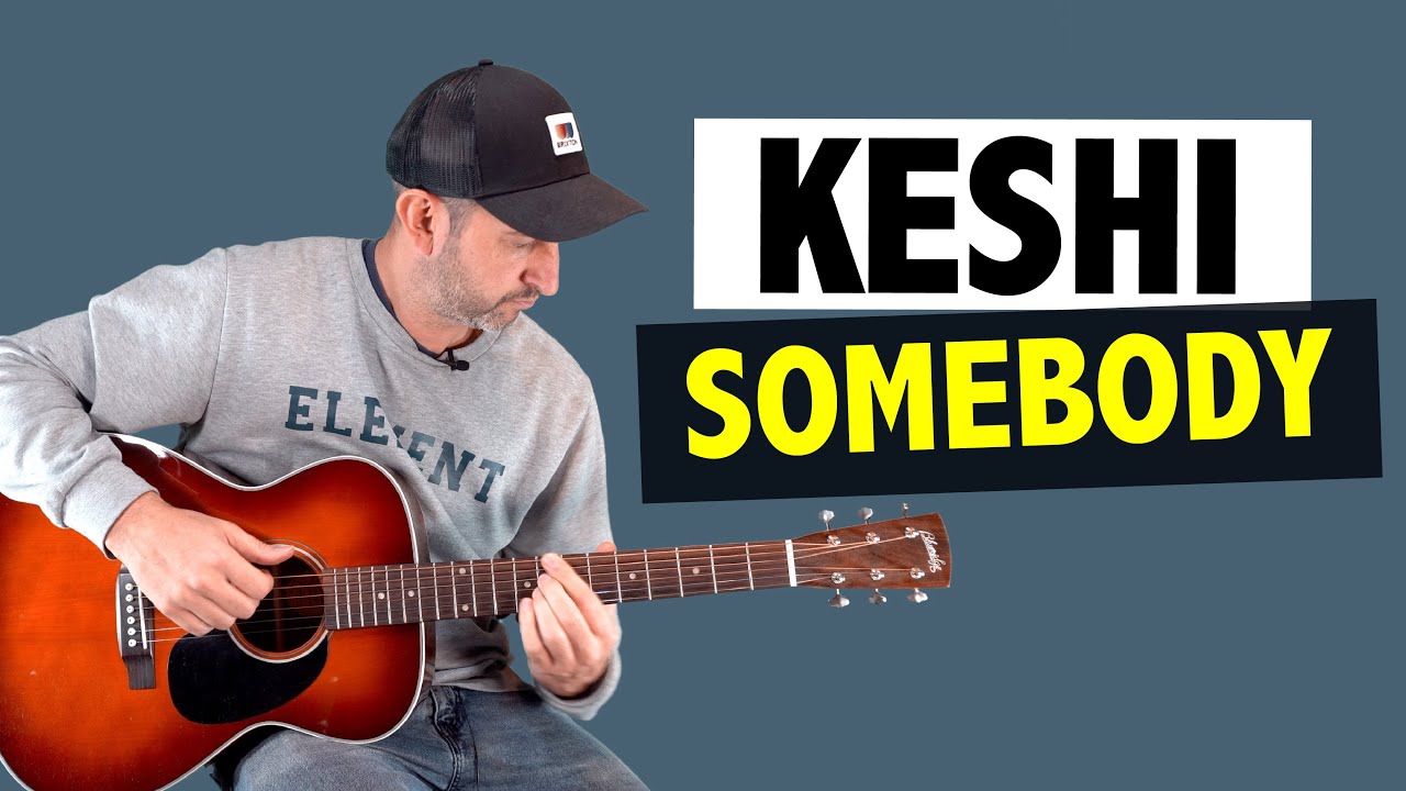Keshi - Somebody (Guitar Tutorial + TAB)