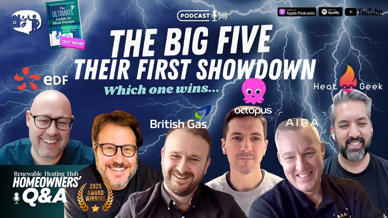 Как British Gas, Octopus, EDF, Aira и Heat Geek меняют правила игры в установке тепловых насосов?