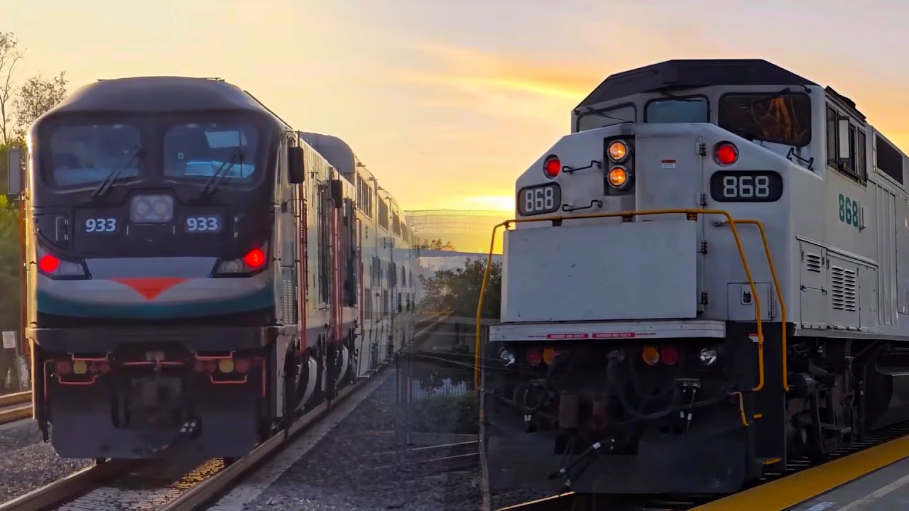 Metrolink Trains: Double Header, F59PHR + BNSF & Amtrak