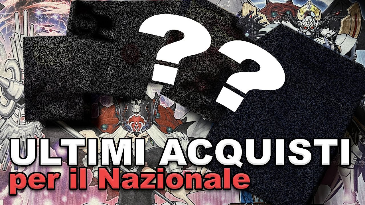 *Quali accessori usiamo?* - Ultimi acquisti per il Nazionale