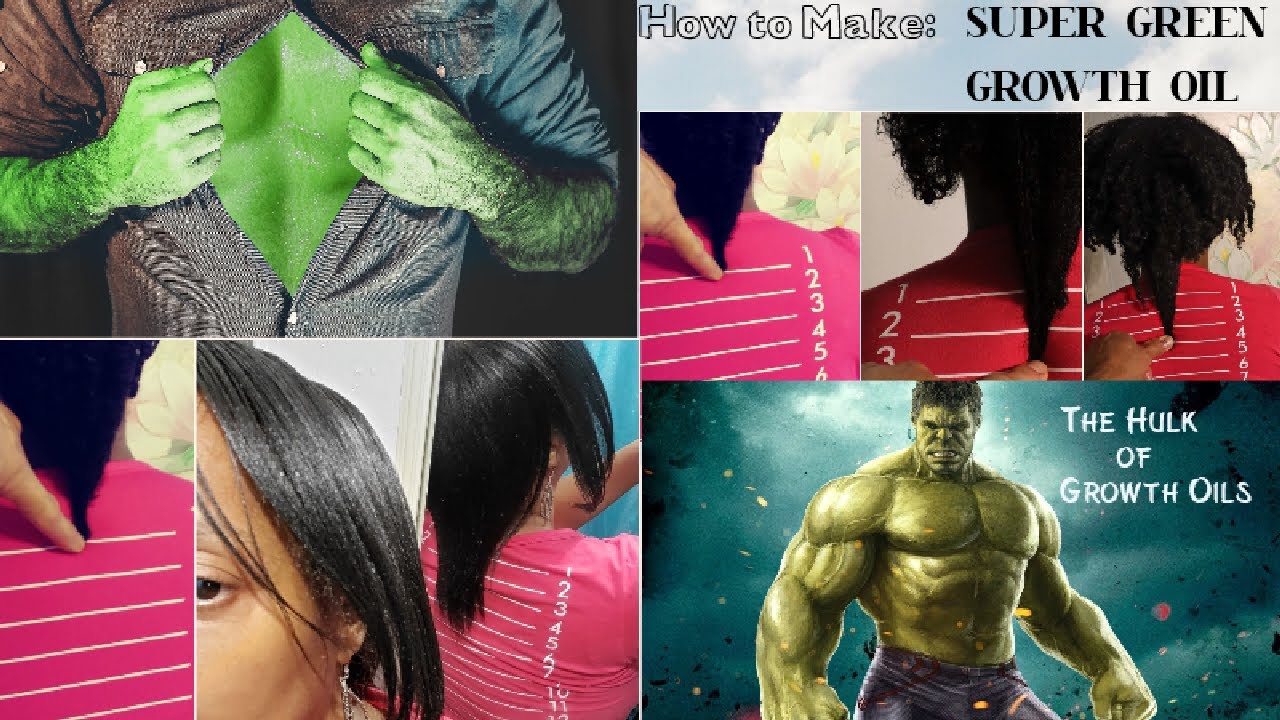 How to Make Super Green Hair Growth Oil the Hulk of all Growth Oils