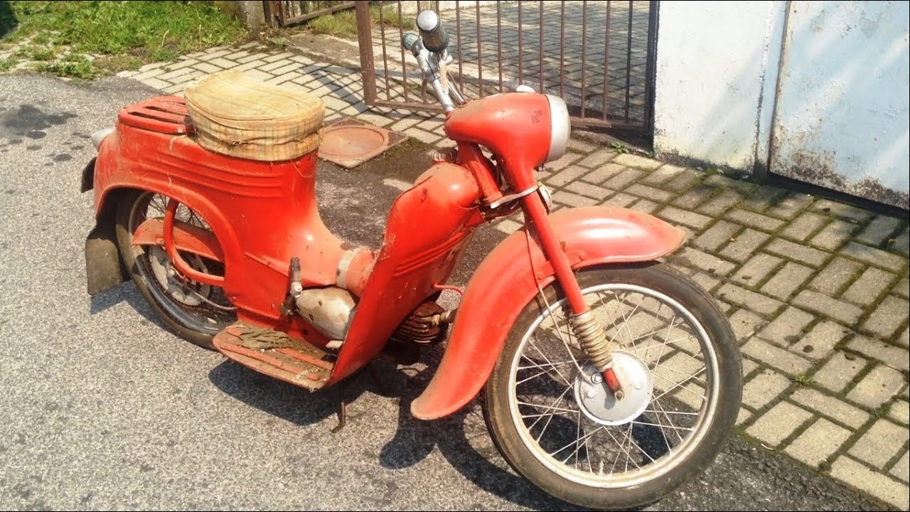 Jawa Pionier 50 Type 555 De Luxe 1958 г.