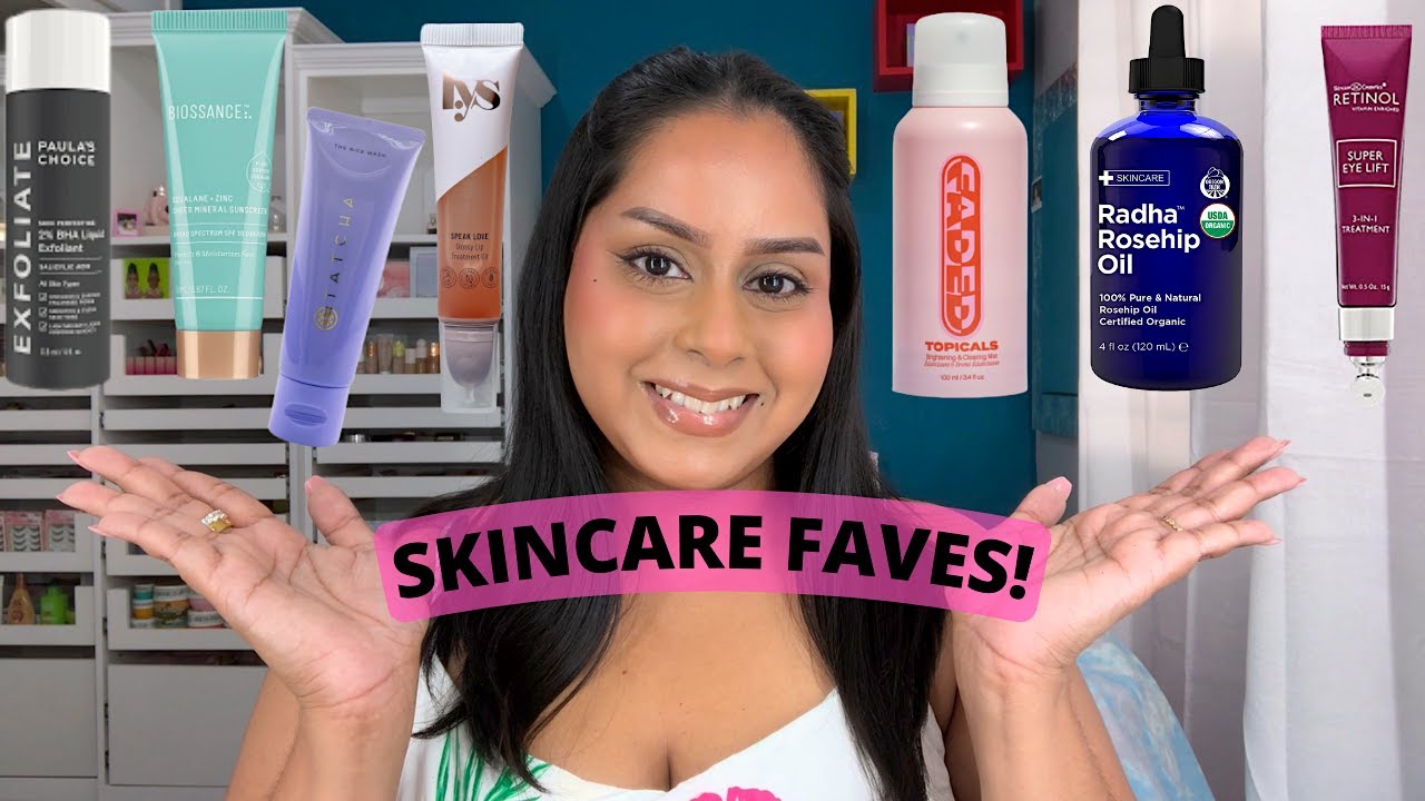 CURRENT SKINCARE FAVOURITES