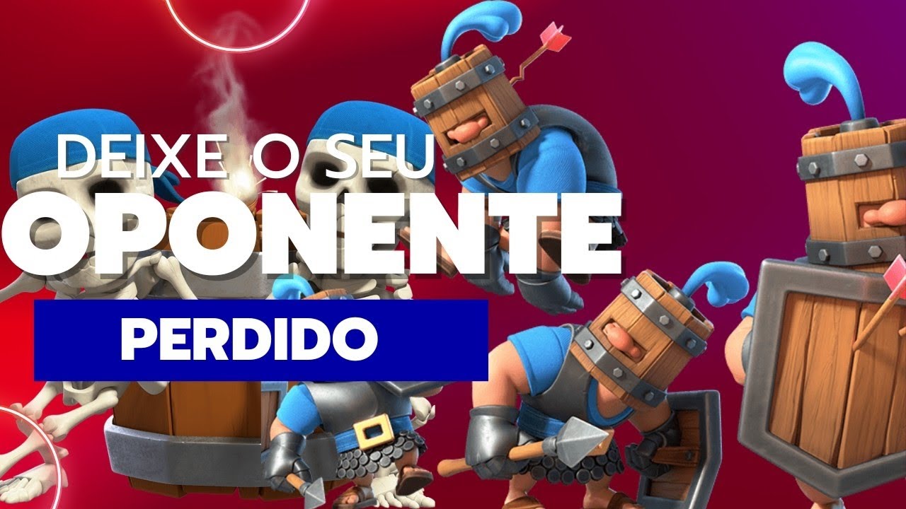 SEU OPONENTE VAI FICAR PERDIDO COM ESSE DECK NO CLASH ROYALE!!!