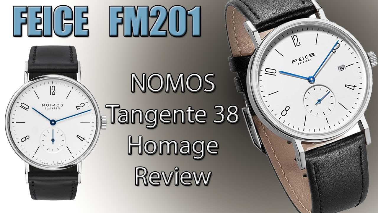 Обзор автоматических часов FEICE FM201 | Nomos Tangente 38 Homage | Это ПОТРЯСАЮЩЕ! | #SchwartzForce