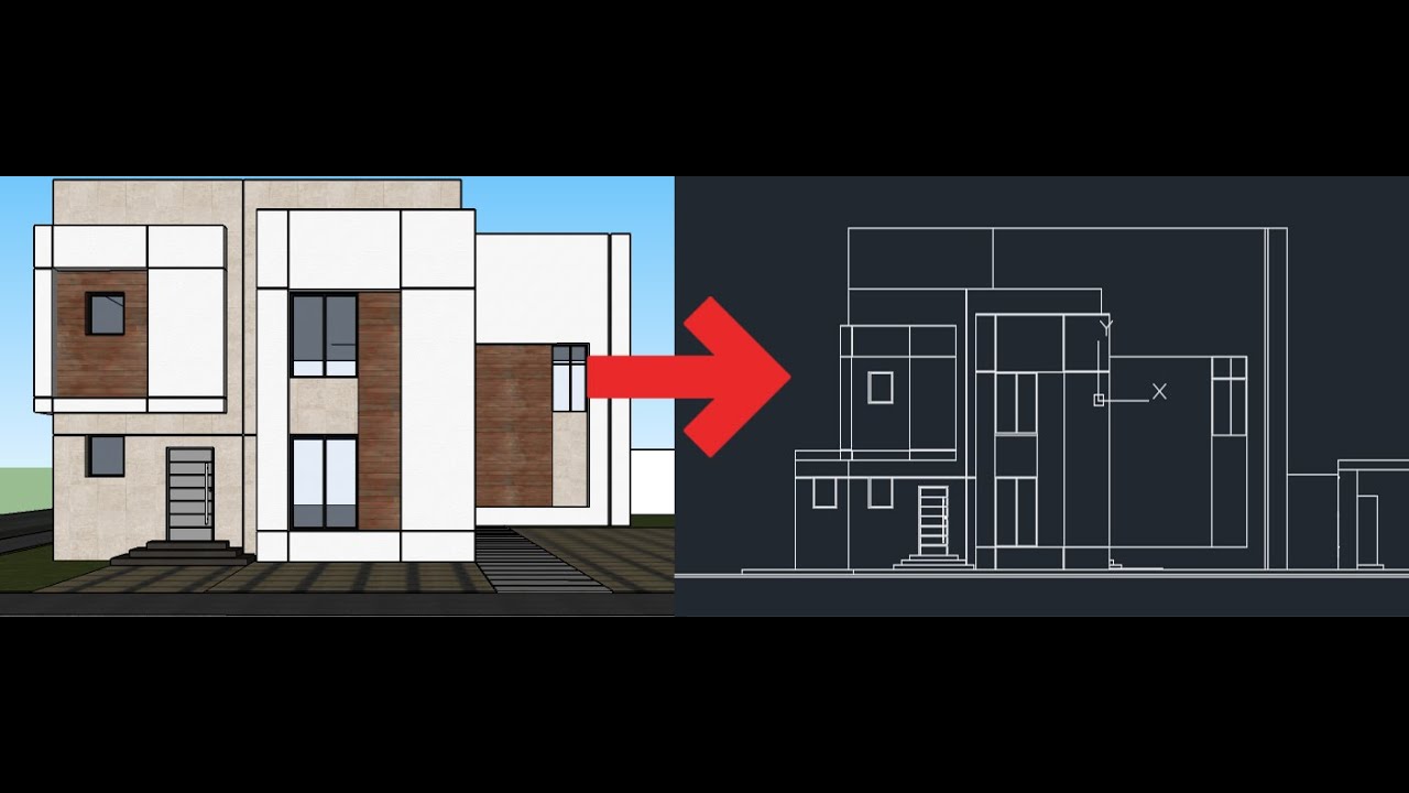 The best way to convert from sketchup to AutoCAD 2d and weld lines