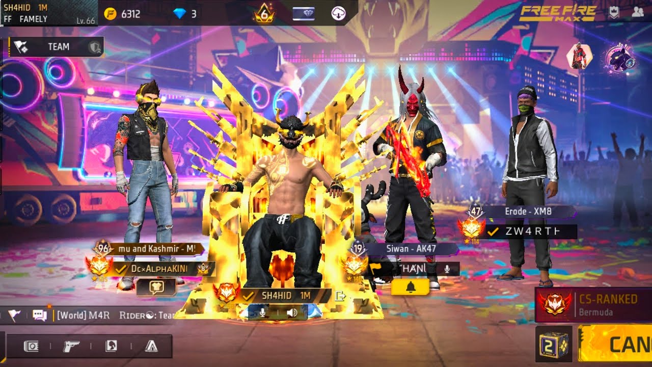 SHAHID 1M  IS LIVE 🔴 COUSTOM MATCH ONLY SUBSCRIBERS FREE FIRE MAX 💥 #freefire #live #gaming