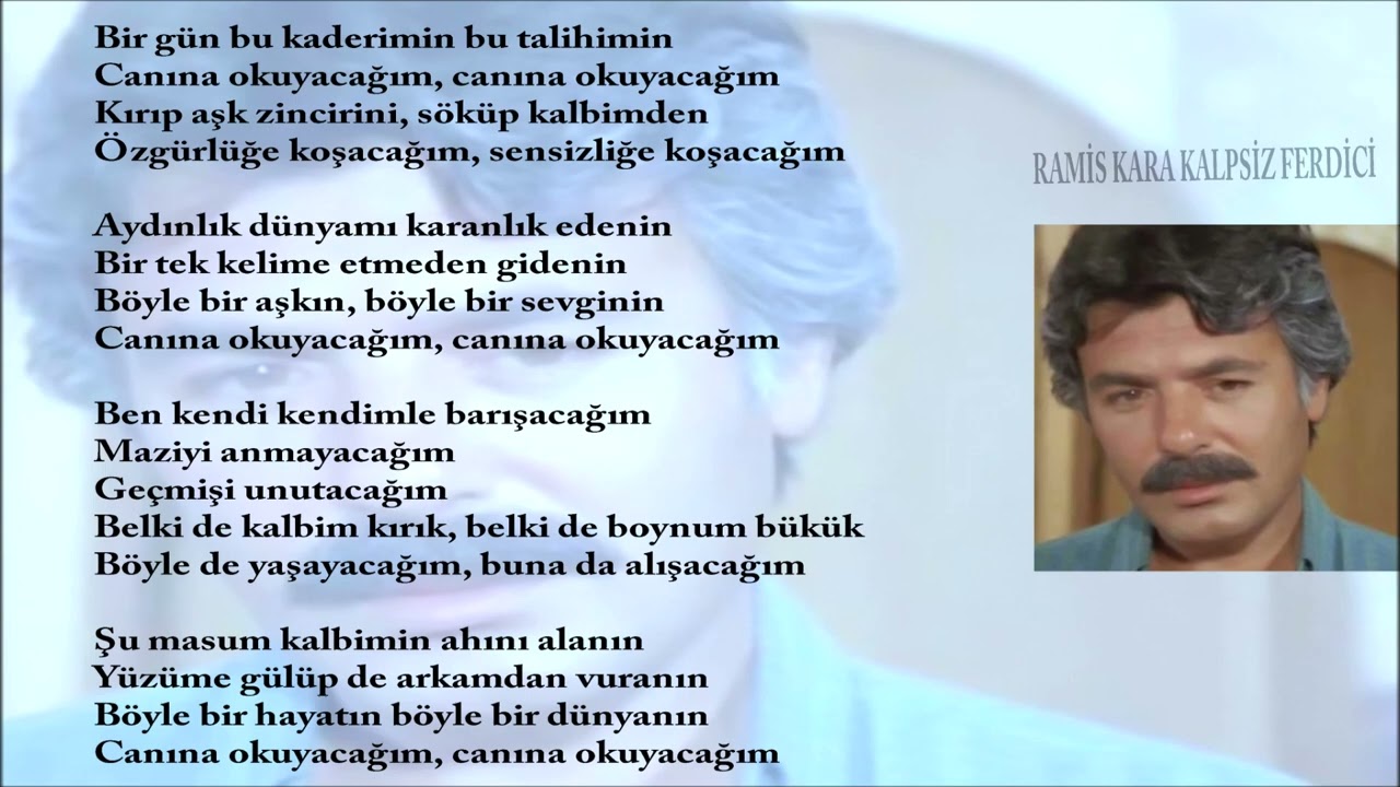 Ferdi Tayfur - Canına Okuyacağım ( Altyapı & Karaoke )