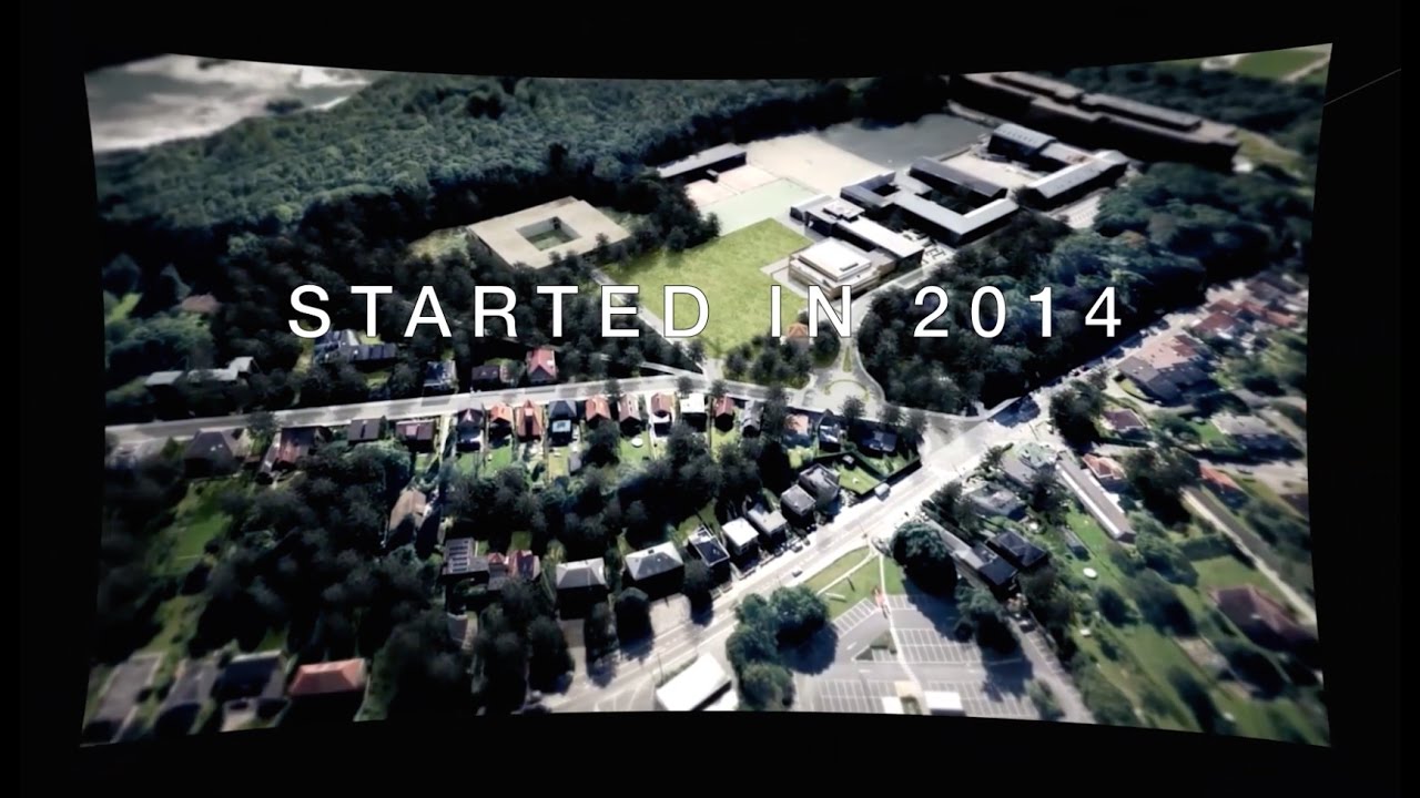 The British School of Brussels - Jacques Rogge Sports Centre Timelapse