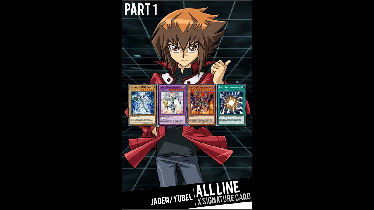 Yugioh Duel Links - Jaden/Yubel x ALL Special Phrases Card [Часть 1]