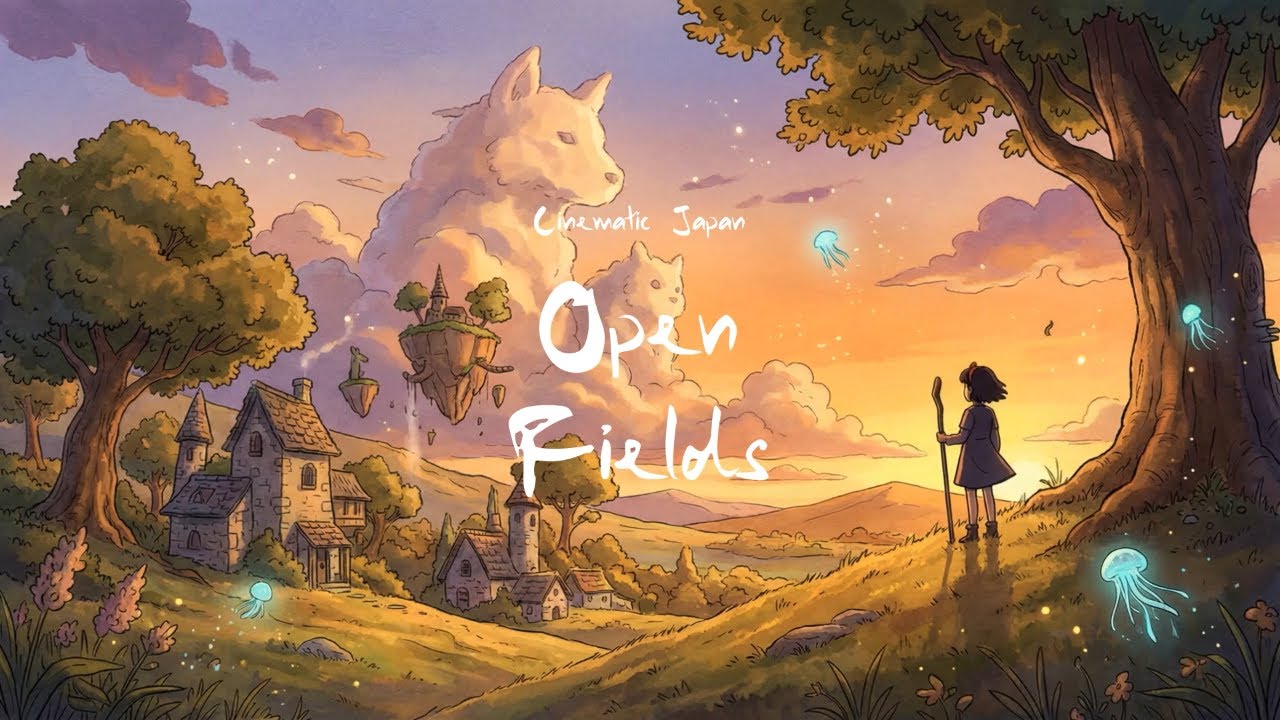 [PLAYLIST] Open Fields / Cinematic Japan #OrchestralFlow #NatureScore #RelaxingAmbient