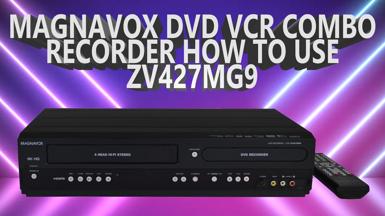 КАК ПЕРЕВЕСТИ VHS НА DVD С ПОМОЩЬЮ РЕКОРДЕРА-КОМБИНИРОВАННОГО УСТРОЙСТВА / ДЕМОНСТРАЦИЯ ПРОДУКТА ...