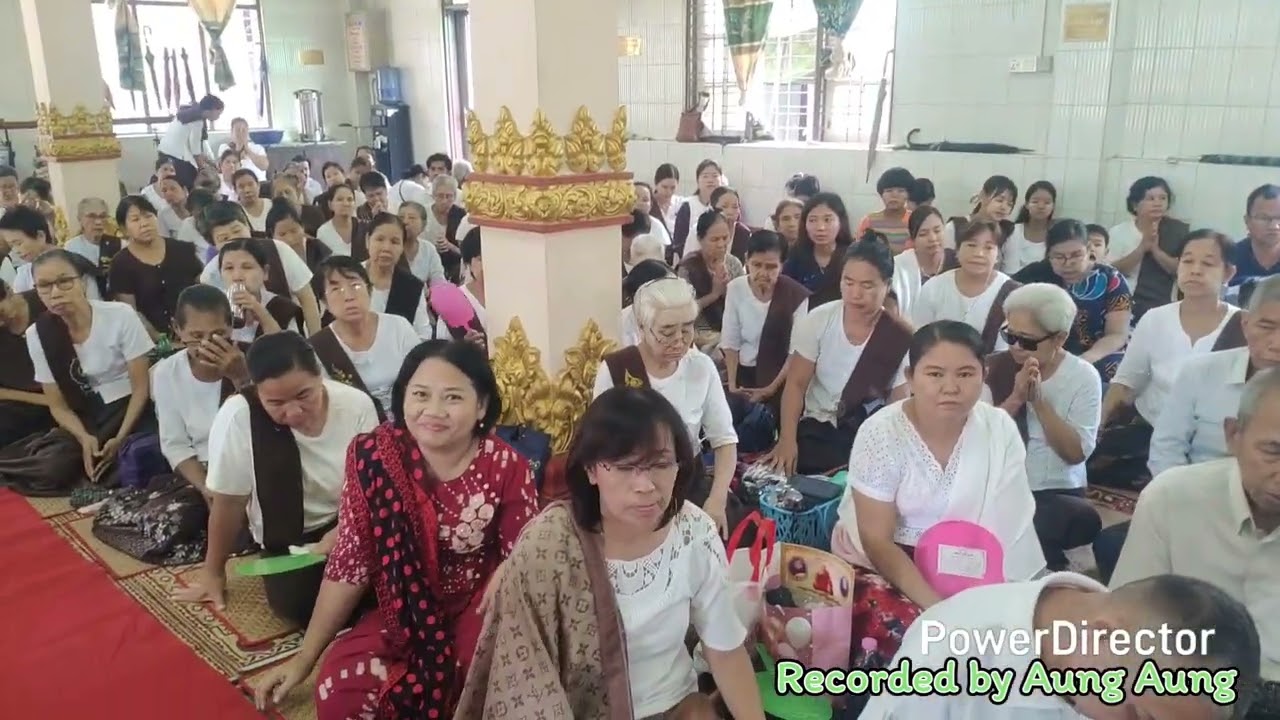 တတိယအချိန် ပဥ္စမနေ့ Part-1 အရှင်အာစိဏ္ဏာလင်္ကာရ(ဓမ္မရံသီ)မိုးကုတ်၀ိပဿနာ(၅)ရက် ၁၇.၈.၂၀၂၅ အောင်ပွဲနေ့