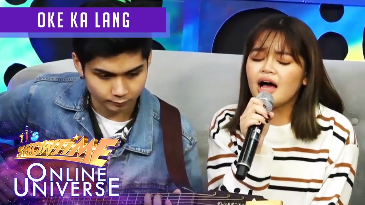 Janine Berdin sings her newest single 