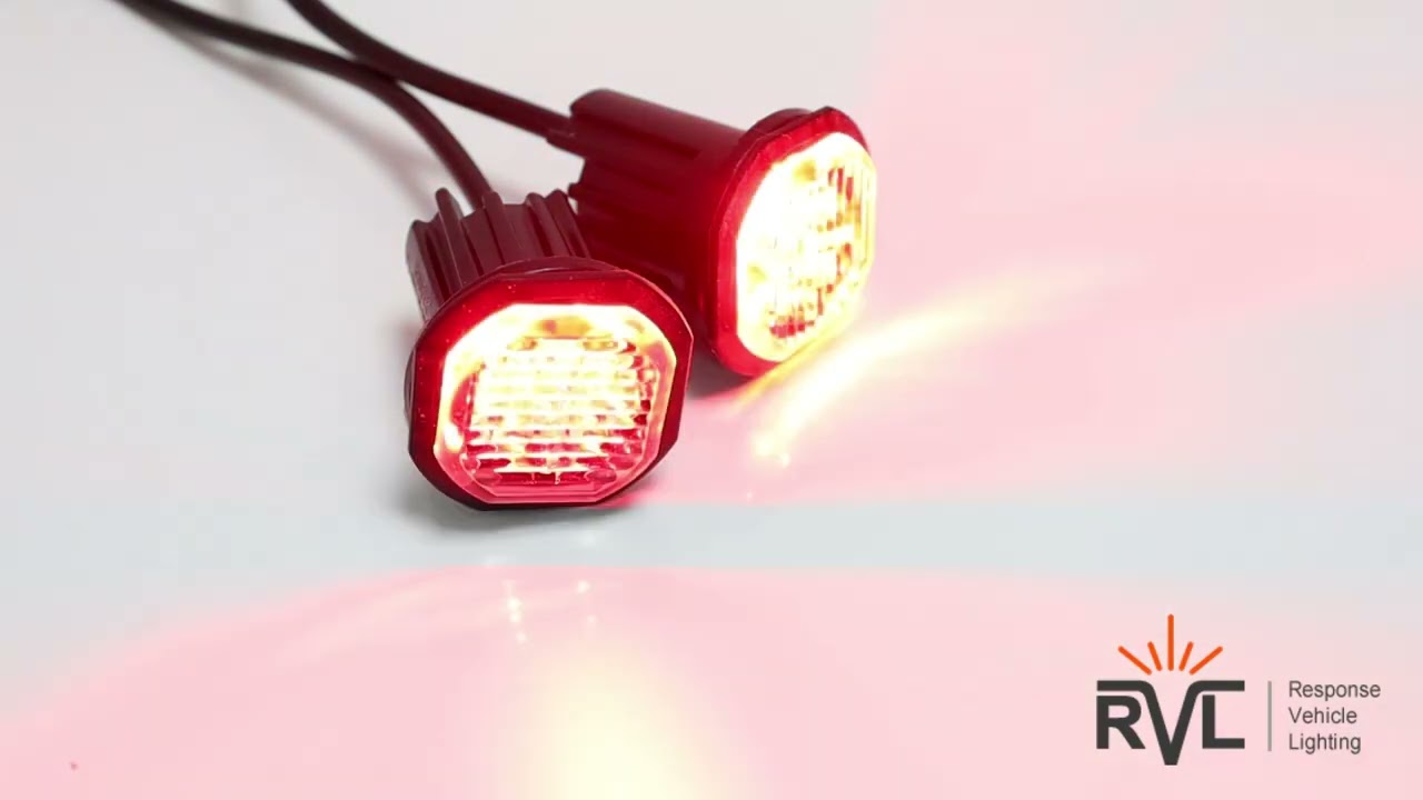 RVL - Button Blast Hideaway Kit Showcase - Red (DBBHAW4LED.KIT)