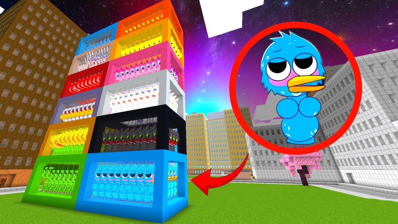 NEW Incredibox Sprunki OC Nextbots Azuri Addon in Minecraft Pe!