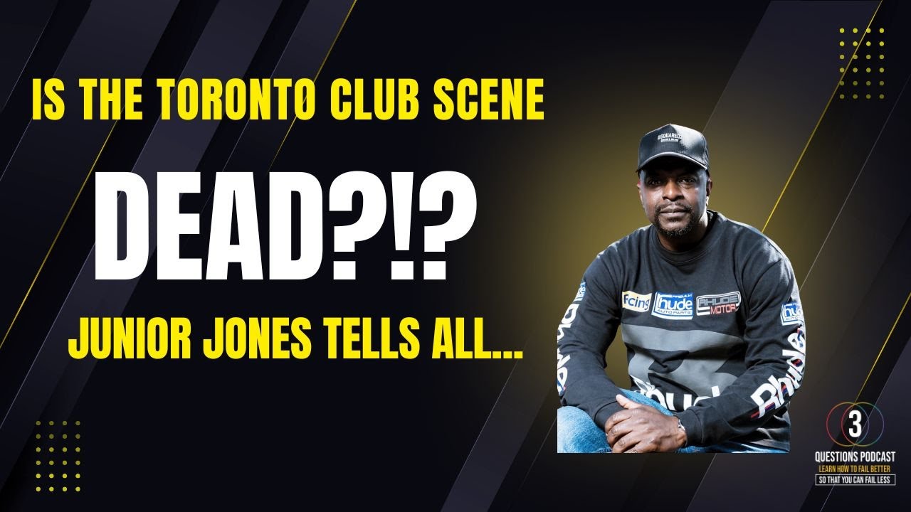 Is the Toronto Club Scene DEAD? Junior Jones Tells All… #toronto #torontonightlife #youtubepodcast