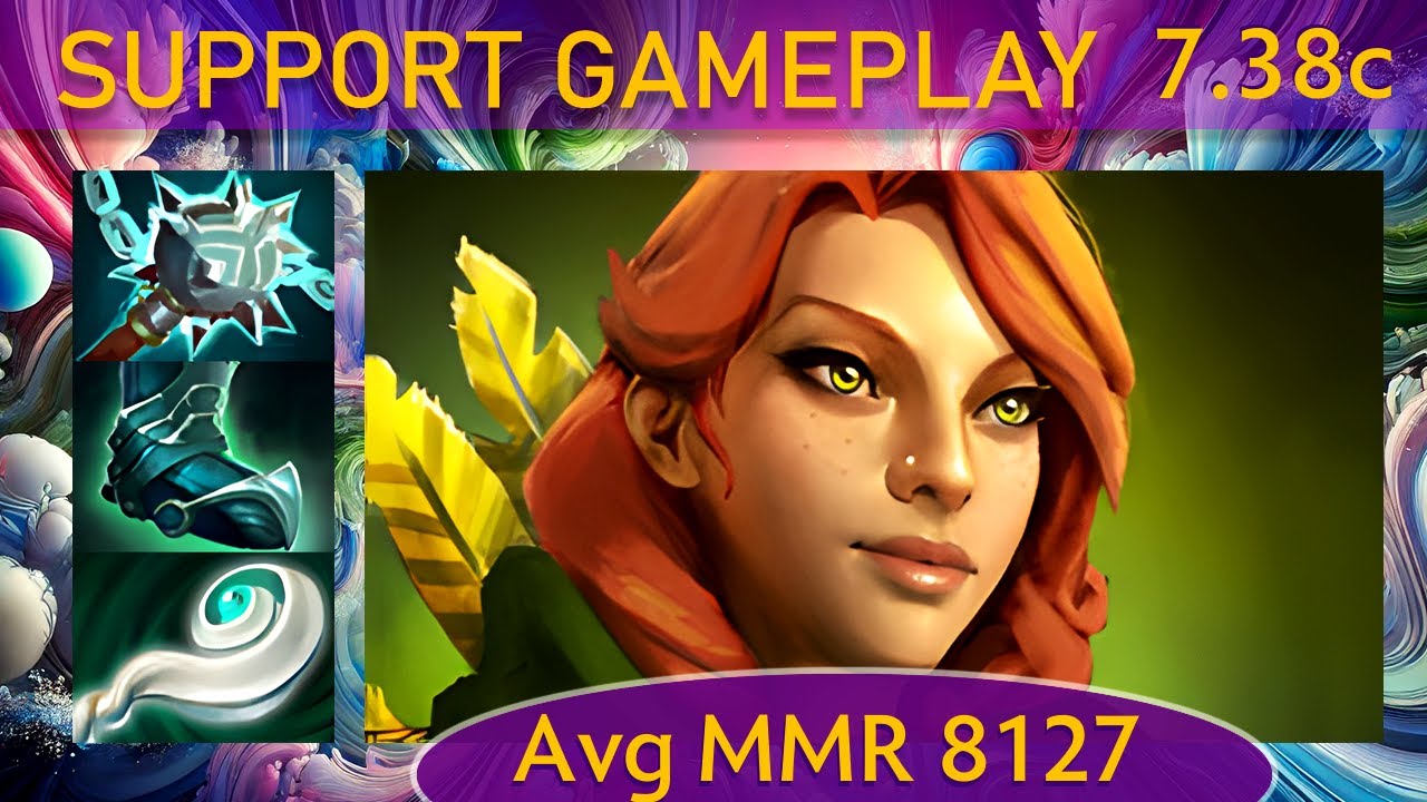 ✨ 7.38c Windranger |K+A-D - 30 KP - 86%| Support Gameplay - Dota 2 High MMR