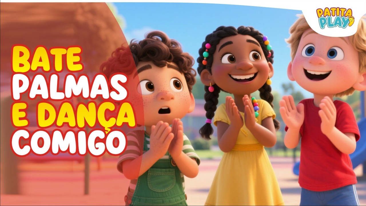 Bate Palmas e Dança Comigo – Música Infantil Divertida