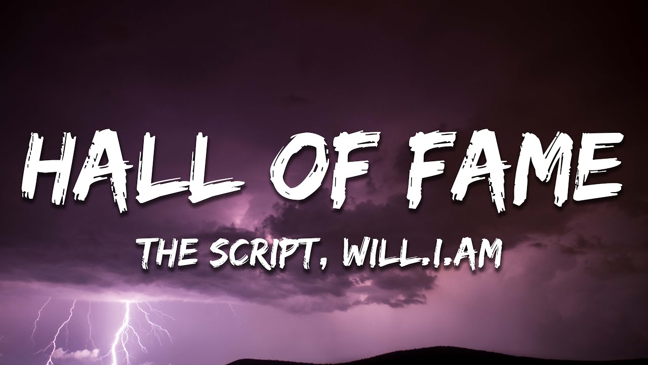 The Script - Hall Of Fame (Sped Up) (Lyrics)