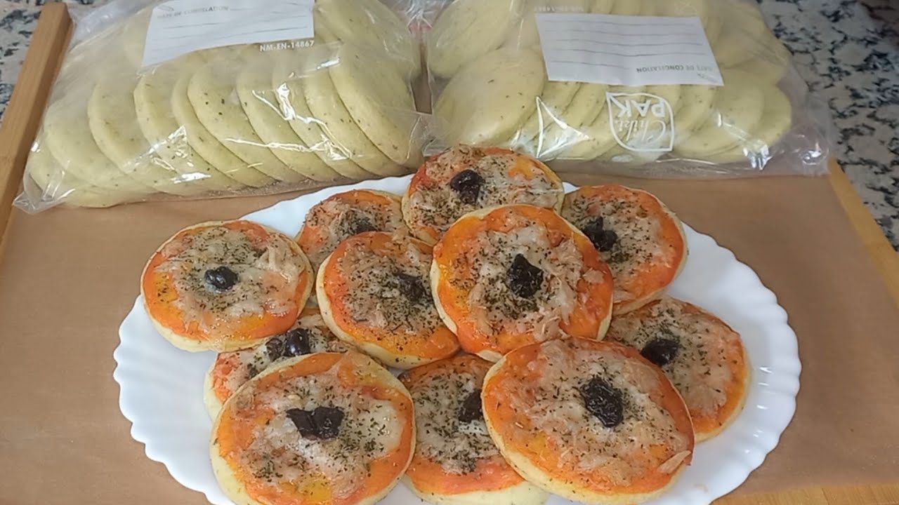 50 ميني بيتزا لرمضان للتخزين فساعة👍ديال المخبزات و المحلات الكبرى نصائح و حيل باش تجيك ناجحة و رطبة