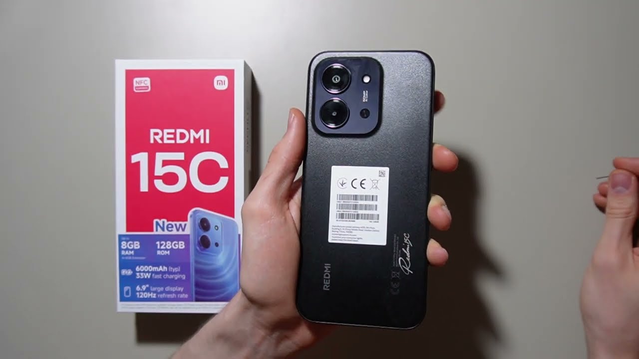 Does Redmi 15C have SD Memory Card Slot?