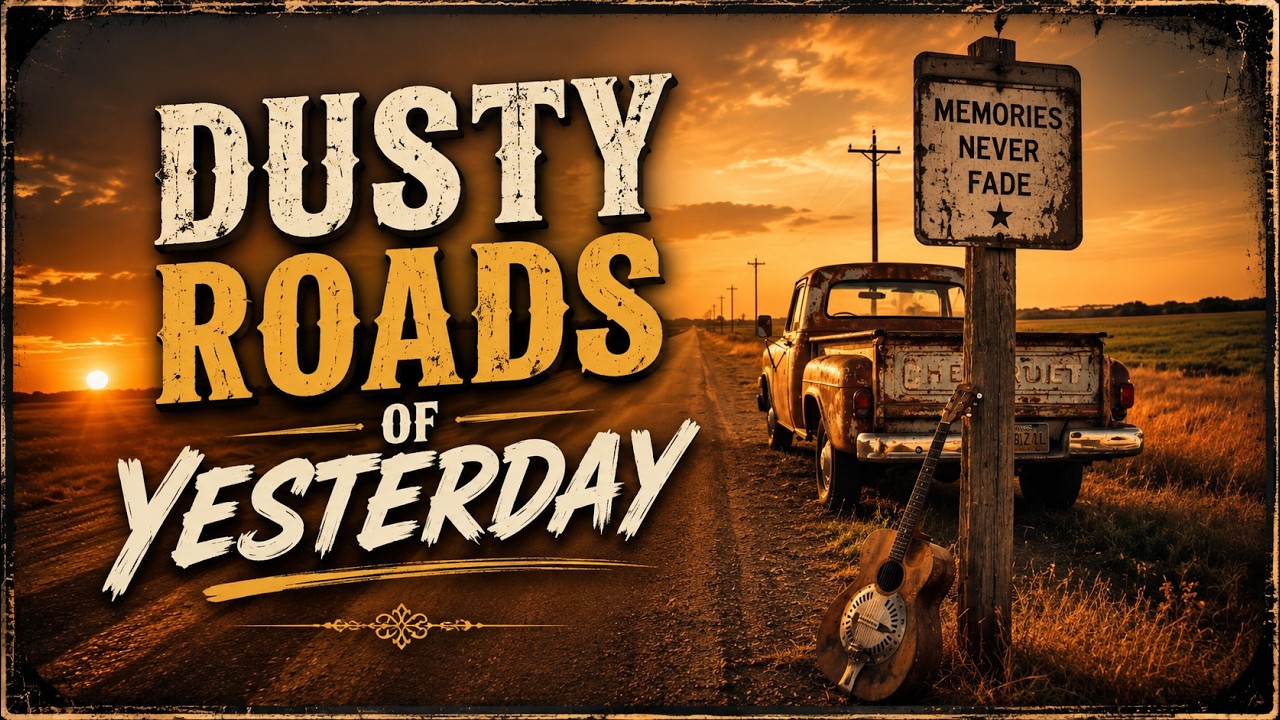Dusty Roads of Yesterday | Emotional Country Blues Song | Vintage Americana Road Anthem