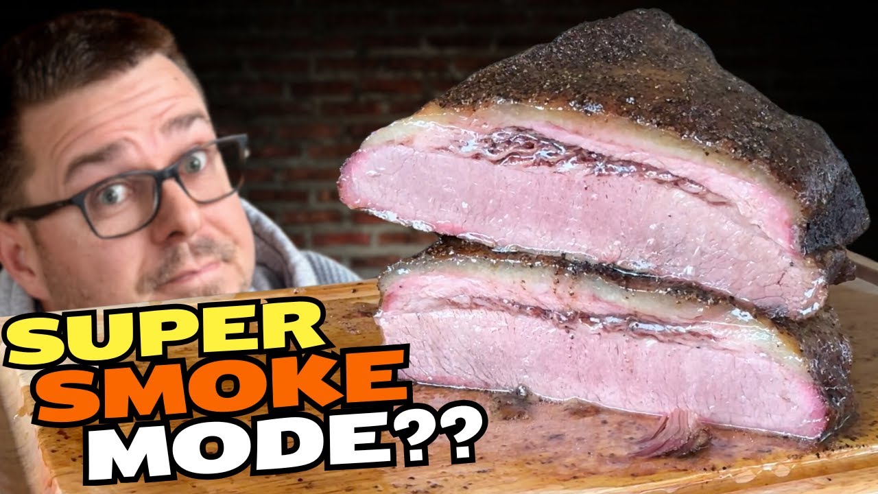 Do You REALLY NEED Super SMOKE MODE?? Brisket on the NEW Traeger Woodridge Pellet Grill -
