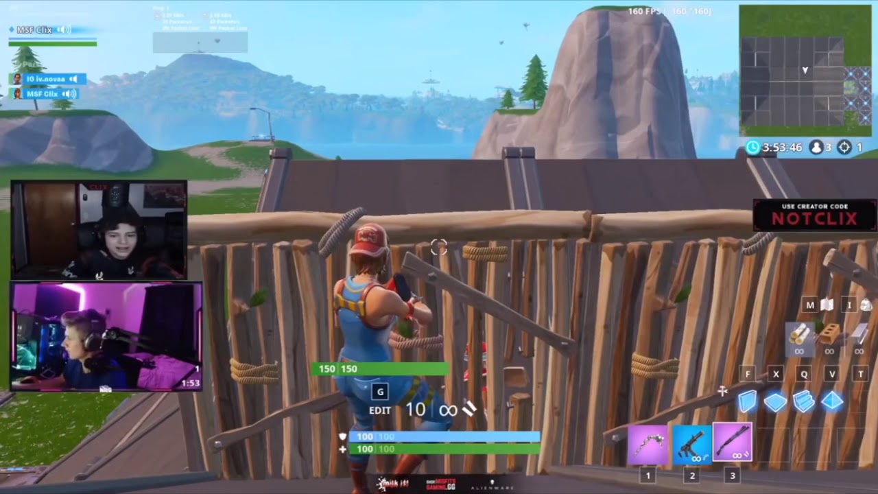 SYMFUHNY *SHOCKED* WHEN SPECTATING CLIX 1v1 TRASH TALKING STREAM SNIPER!