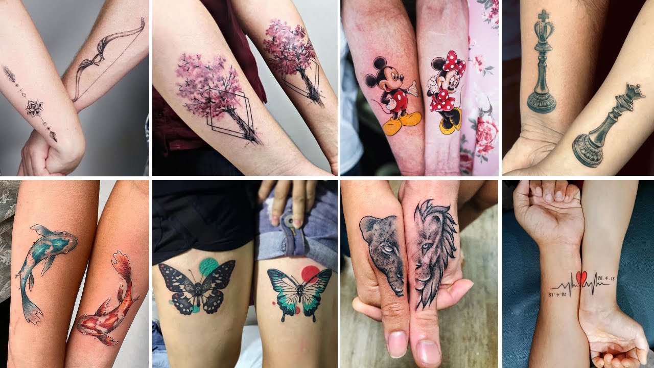 Best Couple Tattoo Design 2024 | Couple Tattoos Matching Tattoos | Tattoo Ideas 2024