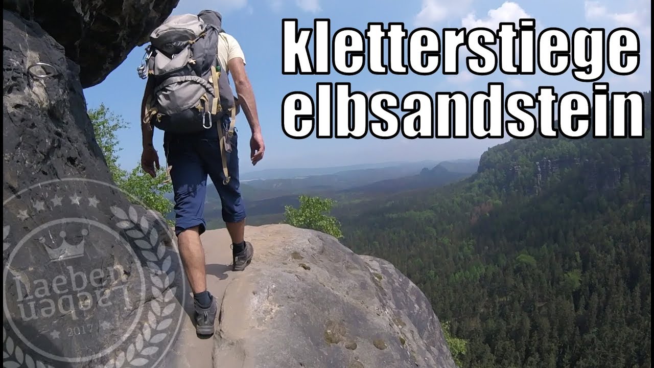 Kletterstiege S&auml;chsische Schweiz / Wandern & Klettern im Elbsandsteingebirge