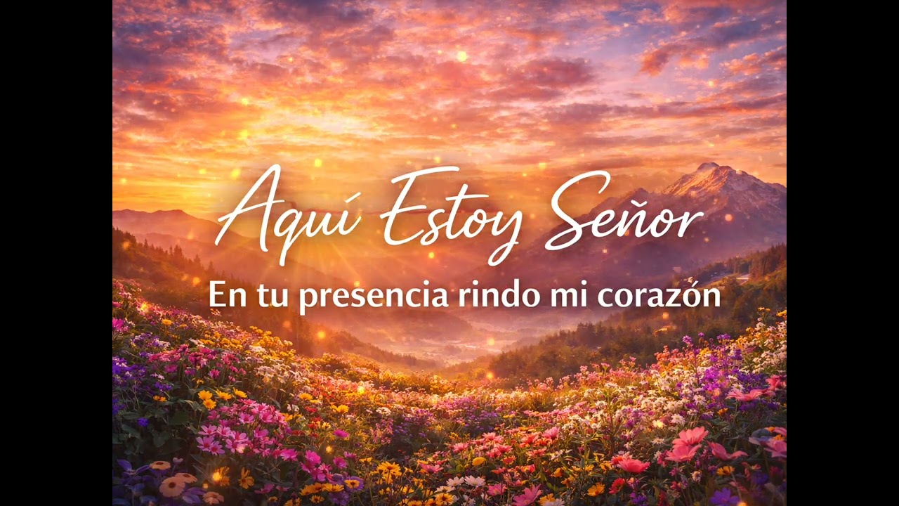 Aquí Estoy Señor | Alabanza y Adoración Profunda 🙏