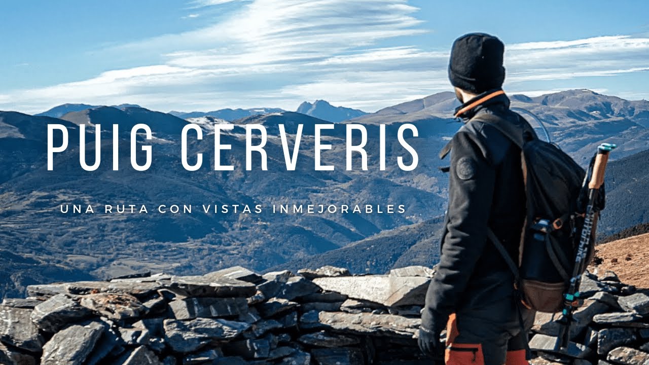 Puig de Cerveris - Vistas al Taga, Pedraforca, Vallter y Nuria.