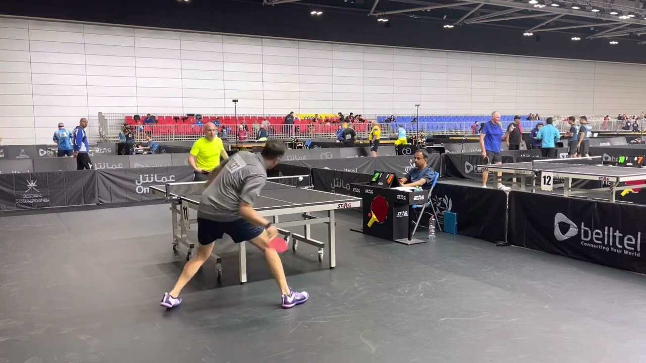 WVC 2023 40+ Men’s Singles qualifying round. Vinay Chandra vs Cvetamir.