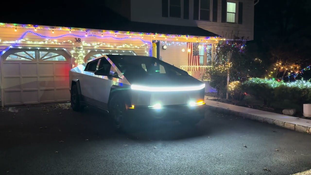 Cybertruck Light Show: A Spectacular Look at Tesla's Jaw-Dropping Display!