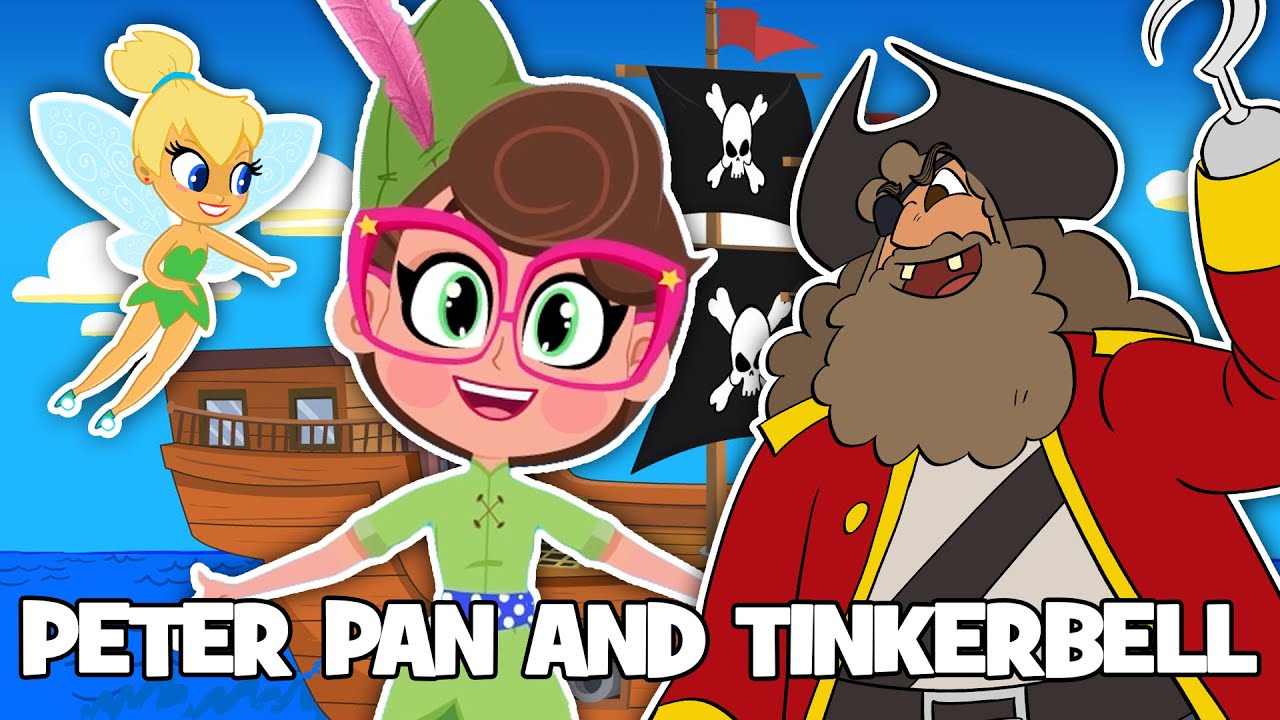 Peter Pan and TinkerBell ✨ Cool School Cartoons for Kids