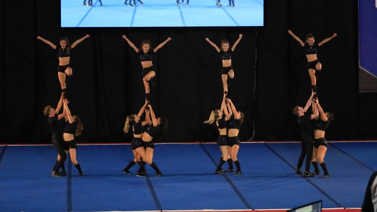 Cheer Athletics Onyxcats Blue Debut 2021