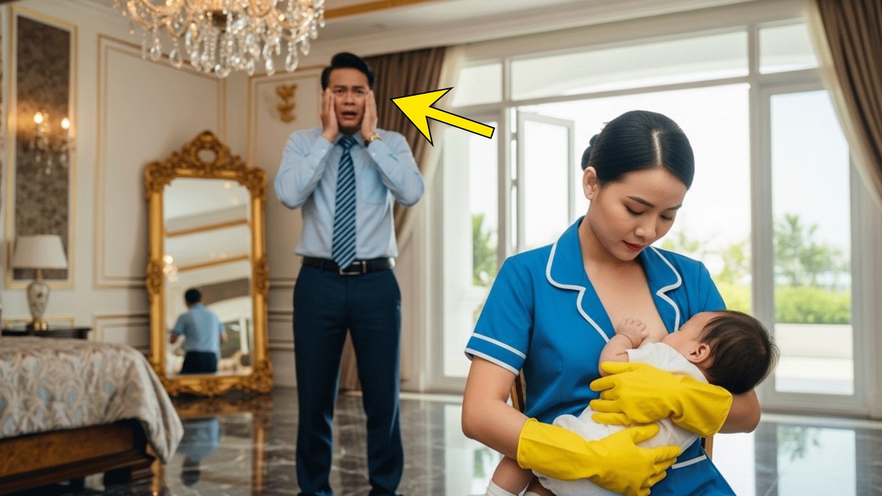 EM BÉ TRIỆU PHÚ KHÔNG ĂN ĐƯỢC GÌ, NGƯỜI LAO CÔNG ĐÃ CHO BÉ BÚ SỮA MẸ VÀ BÉ ĐƯỢC CỨU SỐNG