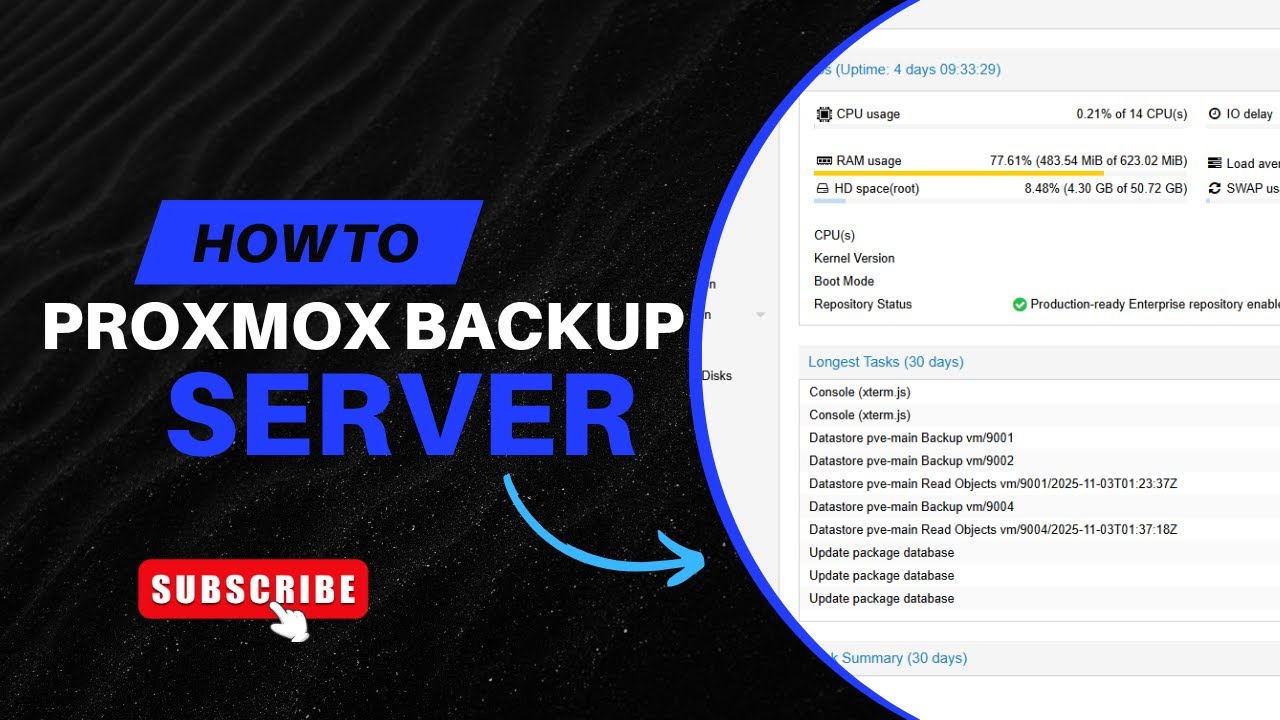 Руководство по настройке сервера резервного копирования Proxmox | Резервное копирование моей дома...