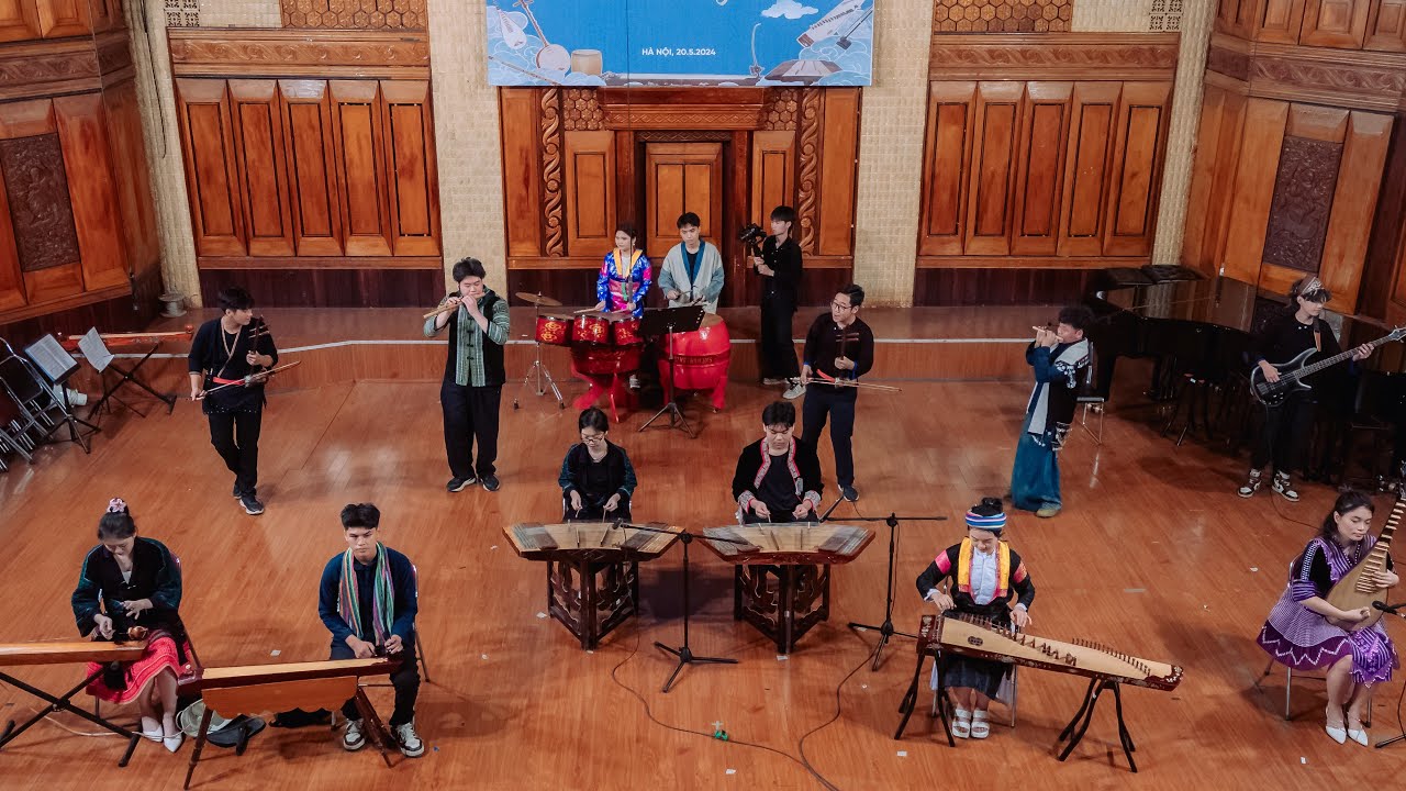 [LIVE ] CHIẾC KHĂN PIÊU | MINI MÔNG BAND | HOÀ NHẠC LỚP HOÀ TẤU HUẾ 2024 HỌC VIỆN ÂM NHẠC HÀ NỘI